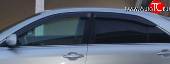 999 р. Комплект дефлекторов окон (ветровиков) 4 шт. Russtal Toyota Camry XV50 дорестайлинг (2011-2014)  с доставкой в г. Кемерово