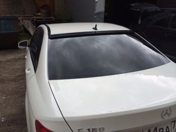 2 799 р. Козырек заднего лобового стекла АВТОКРАТ  Toyota Camry ( XV50,  XV55) (2011-2018) дорестайлинг, 1-ый рестайлинг, 2-ой рестайлинг (Неокрашенный)  с доставкой в г. Кемерово. Увеличить фотографию 3