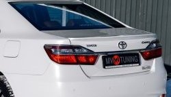 4 649 р. Козырёк на заднее стекло Tuning-Sport Toyota Camry XV50 дорестайлинг (2011-2014) (Неокрашенный)  с доставкой в г. Кемерово. Увеличить фотографию 5
