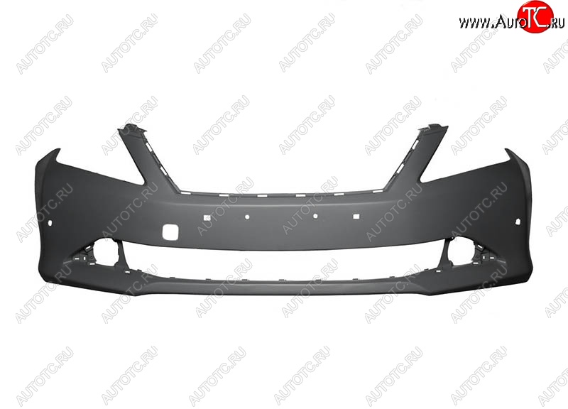 3 189 р. Передний бампер Стандартный (с отверстиями под парктроник) Toyota Camry XV50 дорестайлинг (2011-2014) (Неокрашенный)  с доставкой в г. Кемерово