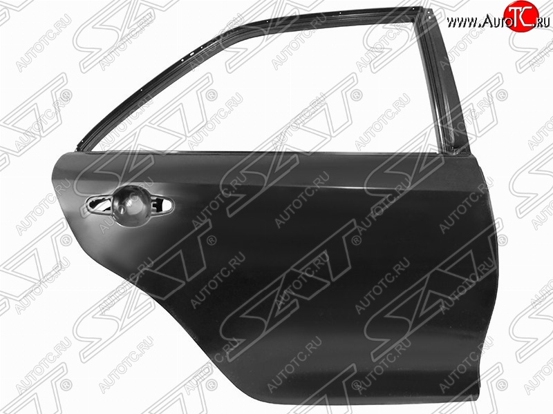 14 899 р. Правая дверь задняя SAT Toyota Camry XV55 1-ый рестайлинг (2014-2017) (Неокрашенная)  с доставкой в г. Кемерово