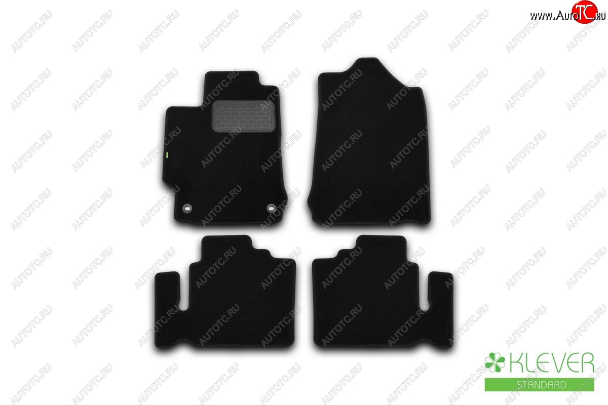 7 799 р. Коврики в салон (текстиль) Klever Standart  Toyota Camry ( XV50,  XV55) (2011-2018) дорестайлинг, 1-ый рестайлинг, 2-ой рестайлинг  с доставкой в г. Кемерово