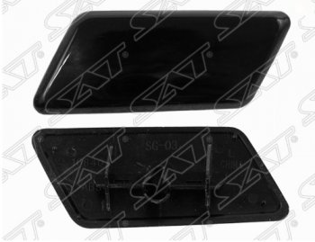 248 р. Крышка омывателя фары SAT (Левая) Toyota Camry XV40 дорестайлинг (2006-2008) (Неокрашенная)  с доставкой в г. Кемерово. Увеличить фотографию 1