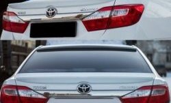 2 999 р. Козырёк на заднее стекло CT Toyota Camry XV50 дорестайлинг (2011-2014) (Неокрашенный)  с доставкой в г. Кемерово. Увеличить фотографию 2