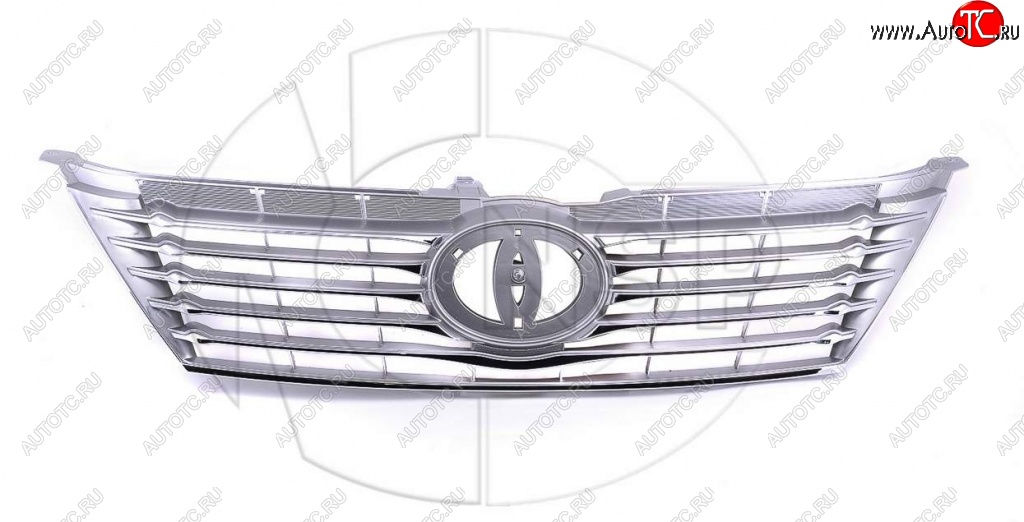 4 299 р. Решетка радиатора NSP. Toyota Camry XV50 дорестайлинг (2011-2014) (Неокрашенная)  с доставкой в г. Кемерово
