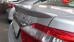 5 499 р. Лип спойлер Modellista Toyota Camry XV55 1-ый рестайлинг (2014-2017) (Неокрашенный)  с доставкой в г. Кемерово. Увеличить фотографию 3