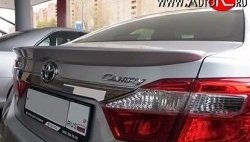 5 499 р. Лип спойлер Modellista Toyota Camry XV55 1-ый рестайлинг (2014-2017) (Неокрашенный)  с доставкой в г. Кемерово. Увеличить фотографию 1