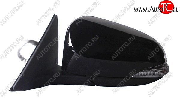 4 499 р. Боковое левое зеркало заднего вида (обогрев/поворотник) SAT Toyota Camry XV55 1-ый рестайлинг (2014-2017) (Неокрашенное)  с доставкой в г. Кемерово