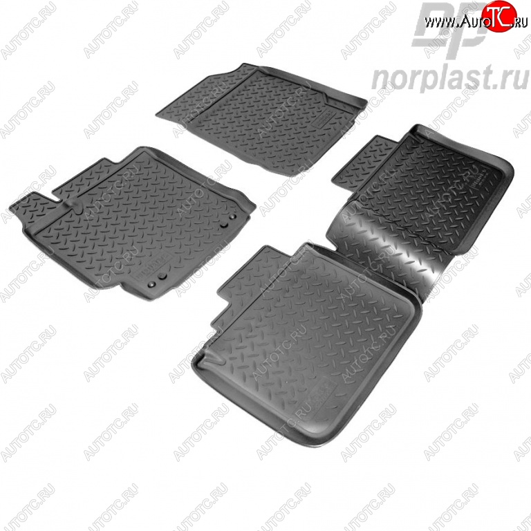 2 669 р. Комплект ковриков в салон Norplast  Toyota Camry ( XV50,  XV55) (2011-2018) дорестайлинг, 1-ый рестайлинг, 2-ой рестайлинг  с доставкой в г. Кемерово