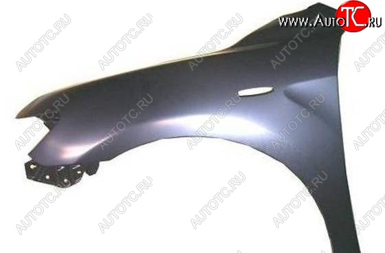 2 399 р. Крыло переднее SPARD (с отв. под повторитель, левое) Toyota Camry XV40 рестайлинг (2009-2011) (Неокрашенное)  с доставкой в г. Кемерово