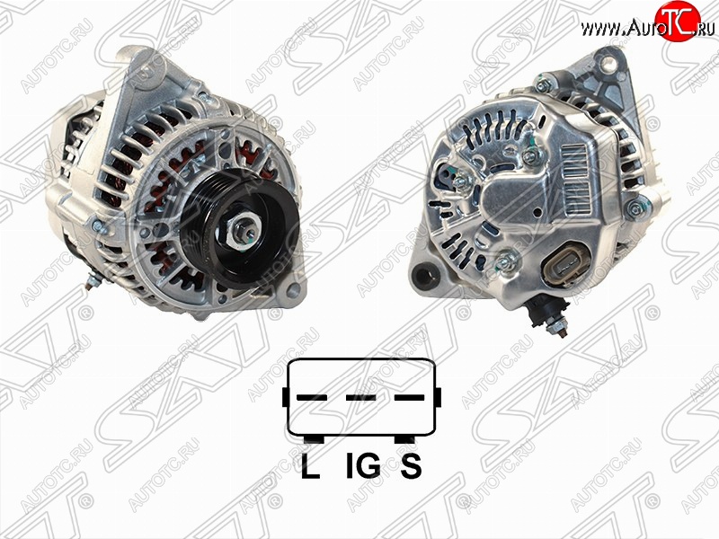 8 999 р. Генератор (70A/ 12V) SAT Toyota Corolla E100 седан (1991-2002)  с доставкой в г. Кемерово