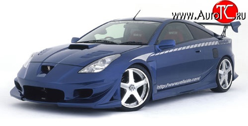 8 899 р. Передний бампер VeilSide 2 Toyota Celica T230 (1999-2006)  с доставкой в г. Кемерово