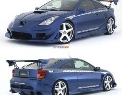 7 699 р. Задний бампер VeilSide Toyota Celica T230 (1999-2006)  с доставкой в г. Кемерово. Увеличить фотографию 9