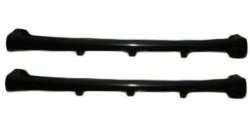 7 399 р. Пороги накладки CT Toyota Corolla E150 седан дорестайлинг (2006-2010) (Неокрашенные)  с доставкой в г. Кемерово. Увеличить фотографию 3