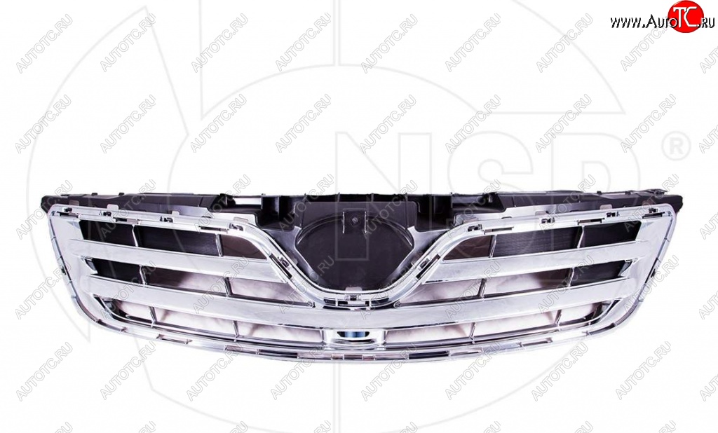 4 189 р. Решетка радиатора NSP. Toyota Corolla E150 седан рестайлинг (2009-2013) (Неокрашенная)  с доставкой в г. Кемерово