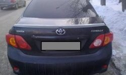 4 899 р. Спойлер CT Toyota Corolla E150 седан дорестайлинг (2006-2010) (Неокрашенный)  с доставкой в г. Кемерово. Увеличить фотографию 2