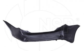 6 849 р. Бампер задний NSP Toyota Corolla E150 седан дорестайлинг (2006-2010) (Неокрашенный)  с доставкой в г. Кемерово. Увеличить фотографию 3