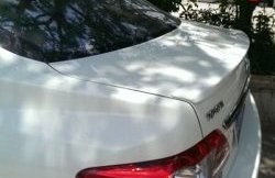 3 399 р. Лип спойлер АВТОКРАТ Toyota Corolla E150 седан рестайлинг (2009-2013) (Неокрашенный)  с доставкой в г. Кемерово. Увеличить фотографию 4