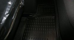 5 549 р. Коврики в салон Element 4 шт. (полиуретан) Toyota Corolla E150 седан рестайлинг (2009-2013) (Серые)  с доставкой в г. Кемерово. Увеличить фотографию 3