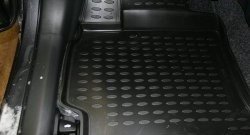 5 549 р. Коврики в салон Element 4 шт. (полиуретан) Toyota Corolla E150 седан рестайлинг (2009-2013) (Серые)  с доставкой в г. Кемерово. Увеличить фотографию 5