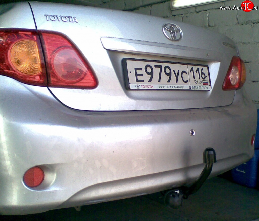 10 349 р. Фаркоп NovLine Toyota Corolla E150 седан дорестайлинг (2006-2010)  с доставкой в г. Кемерово
