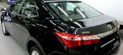 7 899 р. Козырёк на заднее стекло Sport  Toyota Corolla  E180 (2013-2019) дорестайлинг, рестайлинг (Неокрашенный)  с доставкой в г. Кемерово. Увеличить фотографию 2