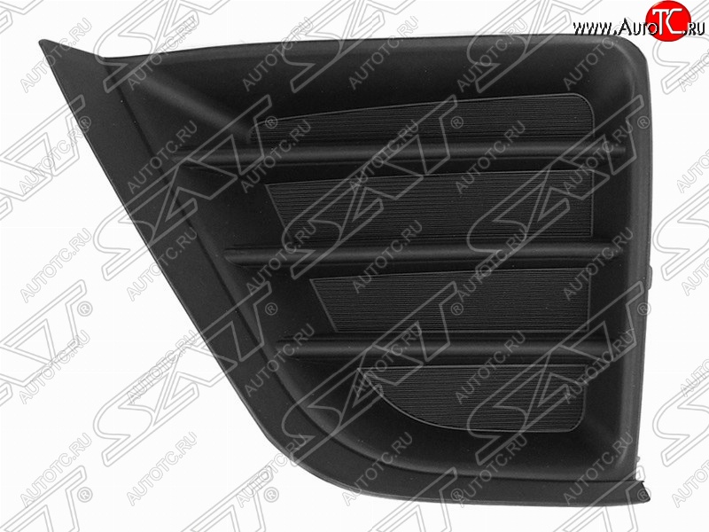 519 р. Левая заглушка в бампер под ПТФ SAT Toyota Corolla E180 рестайлинг (2016-2019)  с доставкой в г. Кемерово