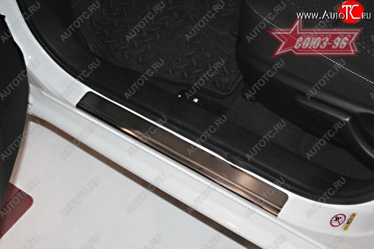 2 519 р. Накладки на внутренние пороги Souz-96  Toyota Corolla  E180 (2013-2019) дорестайлинг, рестайлинг  с доставкой в г. Кемерово