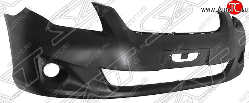 5 199 р. Передний бампер SAT Toyota Corolla Axio (E140) седан дорестайлинг (2006-2008) (Неокрашенный)  с доставкой в г. Кемерово