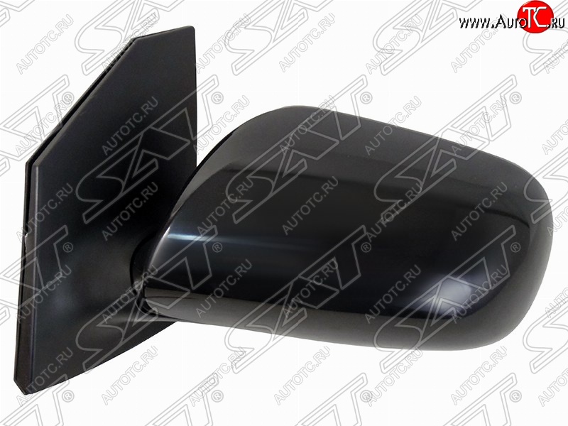 5 749 р. Левое боковое зеркало заднего вида (складное/5 конт.) SAT Toyota Corolla Axio (E140) седан дорестайлинг (2006-2008) (Неокрашенное)  с доставкой в г. Кемерово
