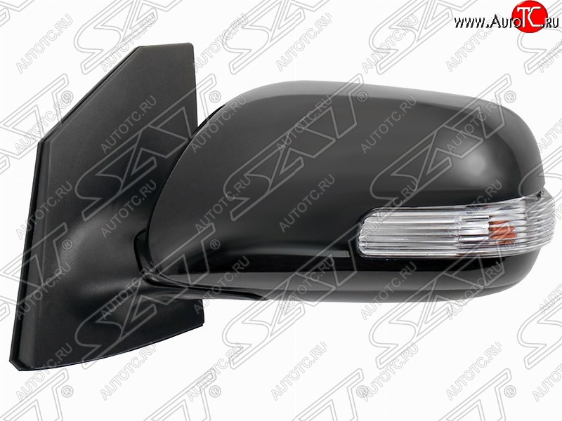 7 299 р. Левое боковое зеркало заднего вида SAT (7 контактов) Toyota Corolla Axio (E140) седан дорестайлинг (2006-2008) (Неокрашенное)  с доставкой в г. Кемерово