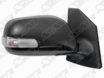 6 599 р. Правое боковое зеркало заднего вида SAT (9 контактов) Toyota Corolla Axio (E140) седан дорестайлинг (2006-2008) (Неокрашенное)  с доставкой в г. Кемерово. Увеличить фотографию 2