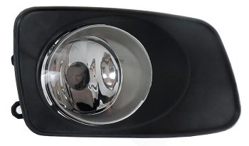 Правая противотуманная фара SAT (с оправой) Toyota Corolla Axio (E140) седан дорестайлинг (2006-2008)