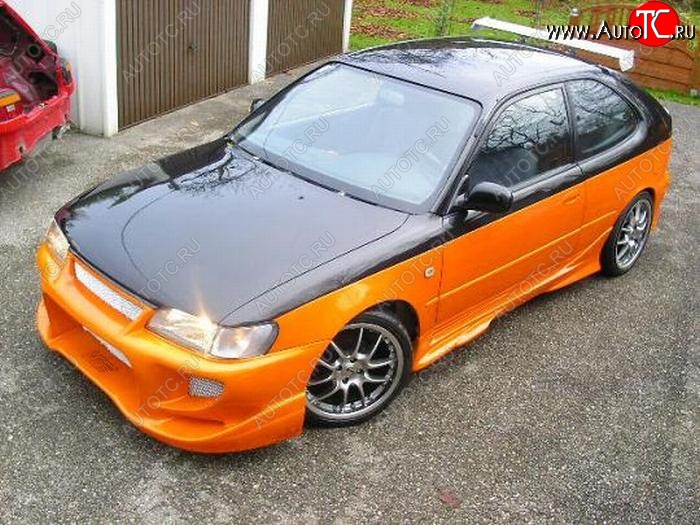 22 899 р. Передний бампер Velside Toyota Corolla E100 седан (1991-2002)  с доставкой в г. Кемерово