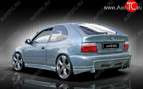 22 899 р. Задний бампер NTC Toyota Corolla E100 седан (1991-2002)  с доставкой в г. Кемерово