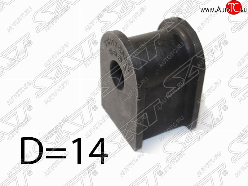 143 р. Резиновая втулка заднего стабилизатора (D=14) 4WD SAT Toyota Nadia XN10 дорестайлинг (1998-2001)  с доставкой в г. Кемерово