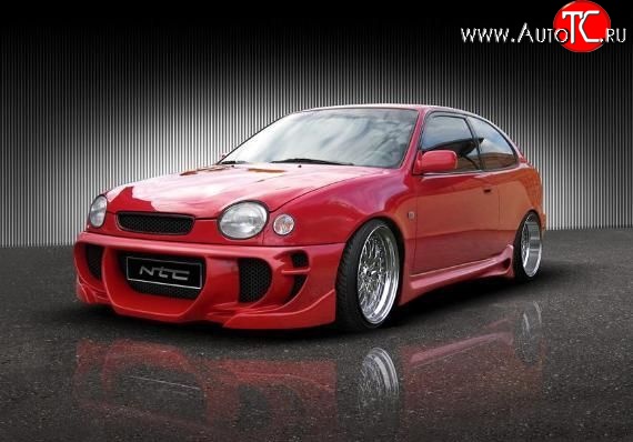 22 899 р. Передний бампер EVO Toyota Corolla E110 седан дорестайлинг (1997-2000)  с доставкой в г. Кемерово