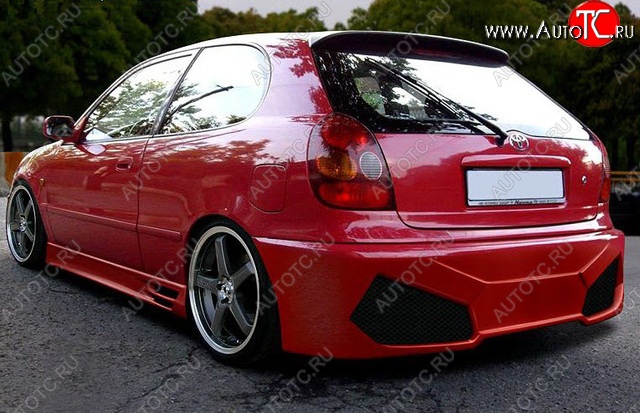 22 899 р. Задний бампер Golardo Toyota Corolla E110 седан дорестайлинг (1997-2000)  с доставкой в г. Кемерово