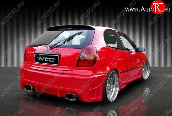 22 899 р. Задний бампер NTC Toyota Corolla E110 седан дорестайлинг (1997-2000)  с доставкой в г. Кемерово