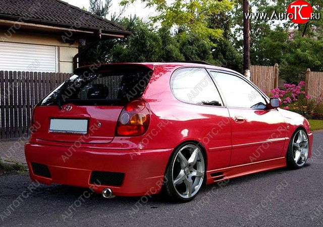 22 899 р. Задний бампер Weber Sport Toyota Corolla E110 седан дорестайлинг (1997-2000)  с доставкой в г. Кемерово