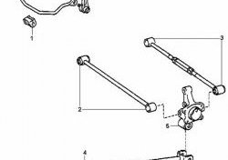 112 р. Полиуретановая втулка стабилизатора задней подвески Точка Опоры Toyota Corolla E110 седан дорестайлинг (1997-2000)  с доставкой в г. Кемерово. Увеличить фотографию 2