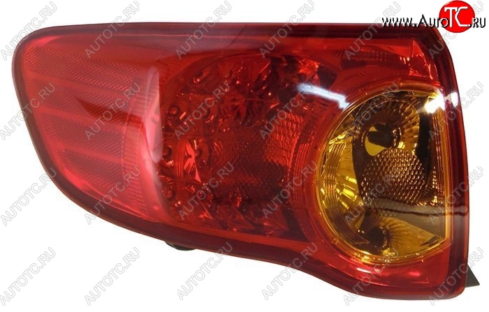 1 849 р. Левый фонарь SAT (диодный) Toyota Corolla E150 седан дорестайлинг (2006-2010)  с доставкой в г. Кемерово