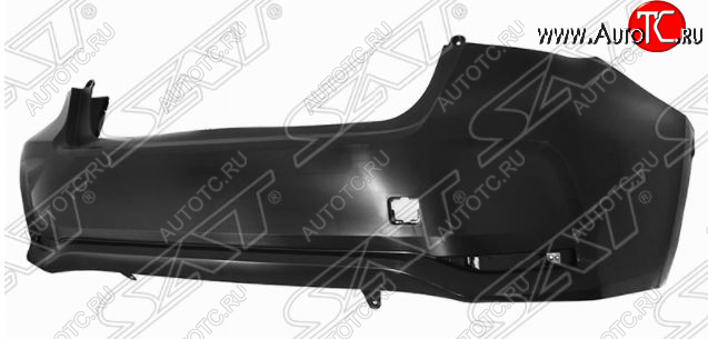 4 749 р. Задний бампер SAT  Toyota Corolla  E210 (2018-2022) седан дорестайлинг (Неокрашенный)  с доставкой в г. Кемерово