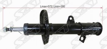 Левый амортизатор задний SAT Toyota Sprinter Carib (1997-2001)