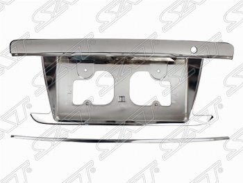 Накладка крышки багажника SAT Toyota Corolla Fielder E120 универсал дорестайлинг (2000-2002) (Черная)
