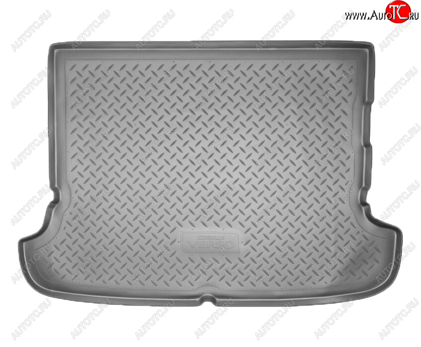 1 689 р. Коврик в багажник Norplast Unidec Toyota Corolla Verso AR10 (2004-2009) (Цвет: черный)  с доставкой в г. Кемерово