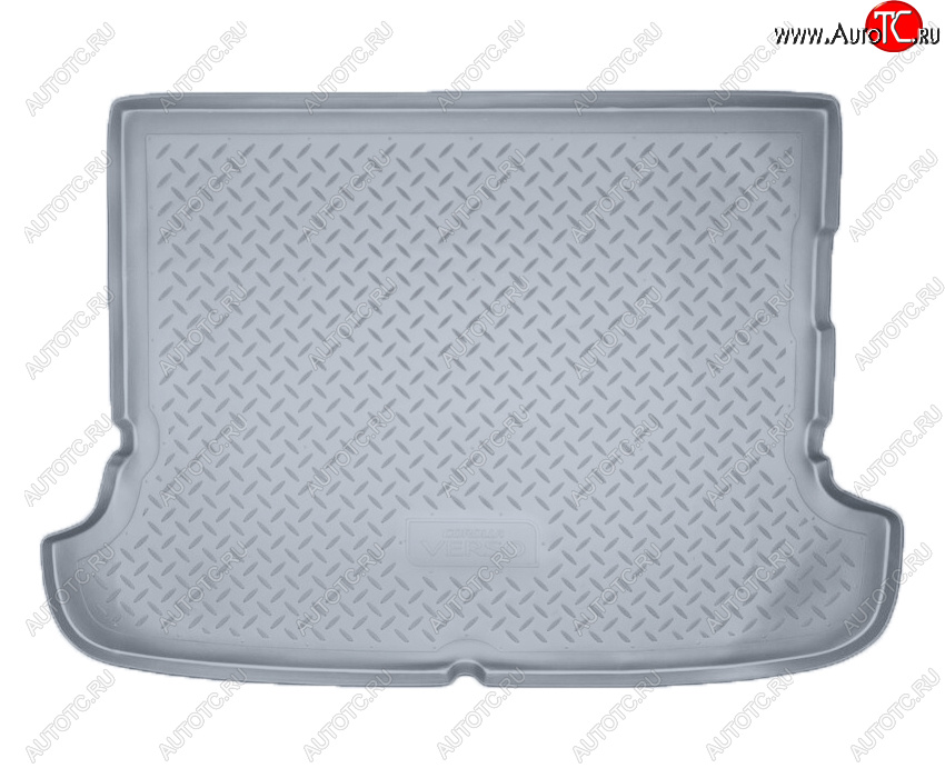 2 369 р. Коврик багажника Norplast Unidec  Toyota Corolla Verso  AR10 (2004-2009) (Цвет: серый)  с доставкой в г. Кемерово