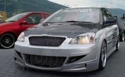 Передний бампер R1 Toyota Corolla E120 седан дорестайлинг (2000-2004)