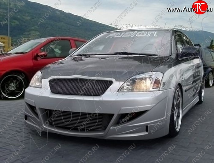 23 969 р. Передний бампер R1 Toyota Corolla E120 седан дорестайлинг (2000-2004)  с доставкой в г. Кемерово