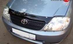 1 484 р. Прозрачная защита передних фар Novline  Toyota Corolla  E120 (2000-2004) седан дорестайлинг, универсал дорестайлинг, хэтчбек 5 дв. дорестайлинг  с доставкой в г. Кемерово. Увеличить фотографию 1